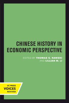 Hardcover Chinese History in Economic Perspective: Volume 13 Book