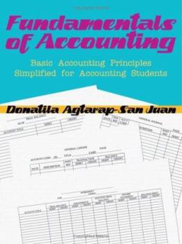 Paperback Fundamentals of Accounting: Basic Accounting Principles Simplified for Accounting Students Book