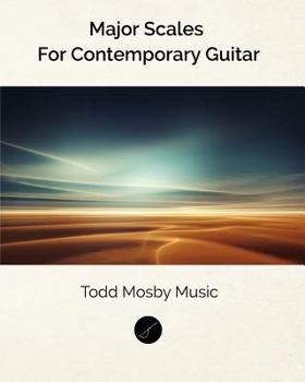 Paperback Major Scales For Contemporary Guitar Book