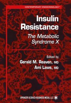 Paperback Insulin Resistance: The Metabolic Syndrome X Book