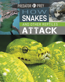 Paperback Predator Vs Prey: How Snakes and Other Reptiles Attack! Book