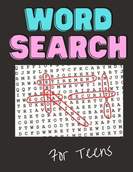 Paperback Word Search for Teens: Word Search Books for Teens Book