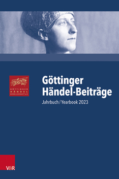 Hardcover Gottinger Handel-Beitrage, Band 24: Jahrbuch/Yearbook 2023 [German] Book