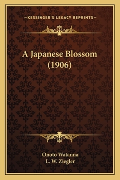 Paperback A Japanese Blossom (1906) Book