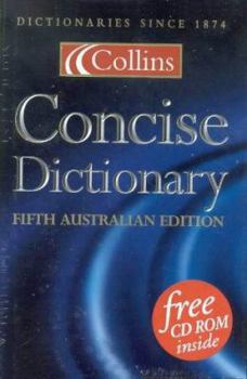 Hardcover Collins Concise Australian Dictionary Book