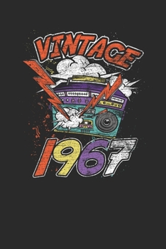 Vintage 1967: Dotted Bullet Notebook – Birthday Gift or Anniversary Gift Idea