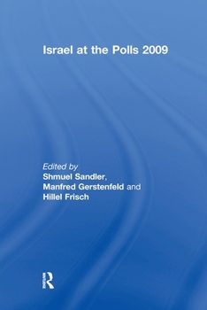 Paperback Israel at the Polls 2009 Book