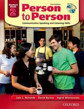 Paperback Person to Person 2, Student Book: Communicative Speaking and Listening Skills [With CDROM] Book