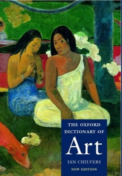 Hardcover The Oxford Dictionary of Art Book