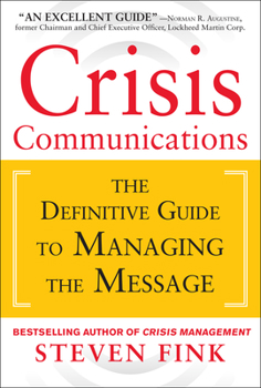 Paperback Crisis Communication (Pb) Book