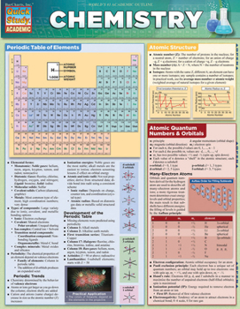 Pamphlet Chemistry: A Quickstudy Laminated Reference Guide Book