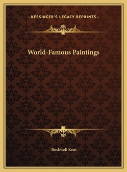 Hardcover World-Famous Paintings Book