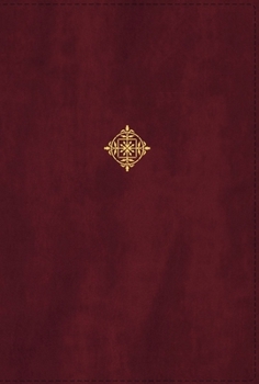 Imitation Leather Niv, Thompson Chain-Reference Bible, Handy Size, Leathersoft, Burgundy, Thumb Indexed, Red Letter, Comfort Print Book