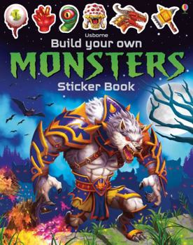 Build Your Own Monsters Sticker Book - Book  of the Build Your Own Sticker Book