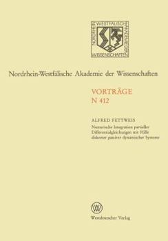 Paperback Numerische Integration Partieller Differentialgleichungen Mit Hilfe Diskreter Passiver Dynamischer Systeme [German] Book