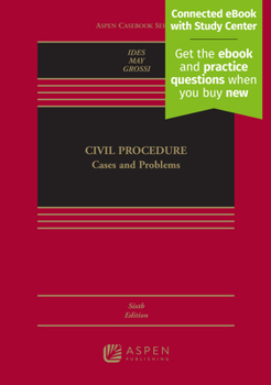 Hardcover Civil Procedure: Cases and Problems [Connected eBook with Study Center] Book