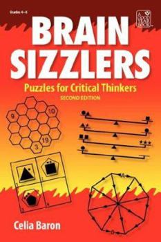 Paperback Brain Sizzlers: Puzzles for Critical Thinkers Book