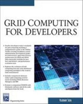 Paperback Grid Computing for Developers [With CDROM] Book