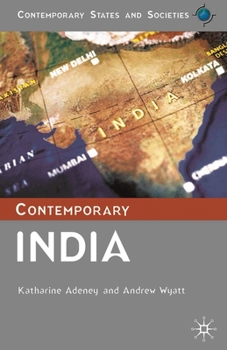 Paperback Contemporary India Book