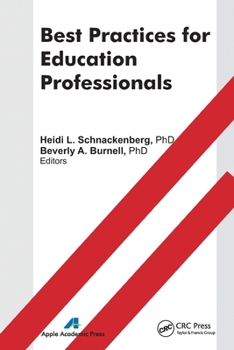 Paperback Best Practices for Education Professionals Book