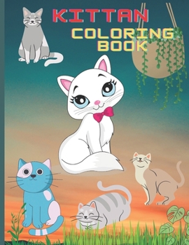 Paperback Kittan coloring Book