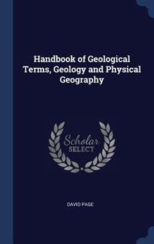 Hardcover Handbook of Geological Terms, Geology and Physical Geography Book