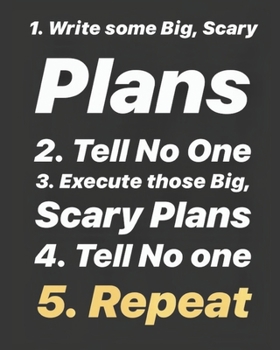 Paperback Big Scary Plans Book