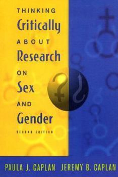 Paperback Thinking Critically about Research on Sex and Gender (2nd Edition) Book