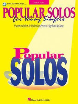 Paperback Popular Solos for Young Singers Book/Online Audio [With CD (Audio)] Book