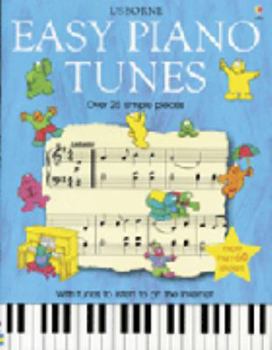Paperback Easy Piano Tunes [With Stickers] Book