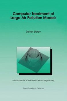 Paperback Computer Treatment of Large Air Pollution Models Book