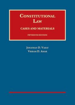 Hardcover Constitutional Law, Cases and Materials Book