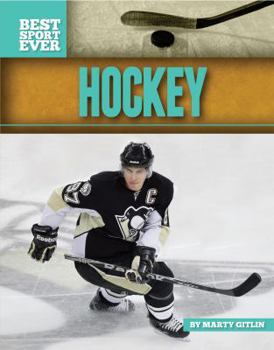 Library Binding Hockey Book
