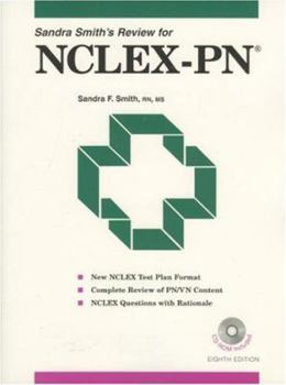 Paperback Sandra Smith's Review for NCLEX-PN, Eighth Edition Book