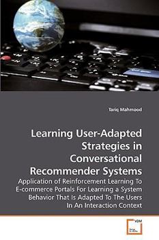 Paperback Learning User-Adapted Strategies in Conversational Recommender Systems Book