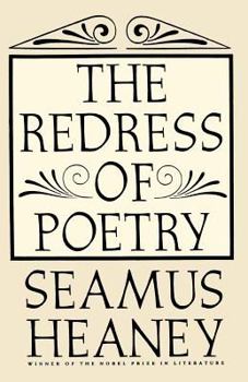 Paperback The Redress of Poetry Book