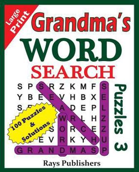Grandma's Word Search Puzzles 3