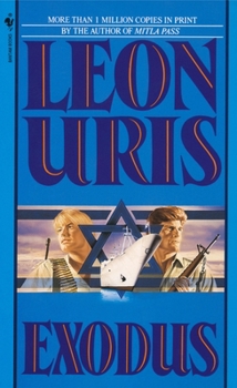 Paperback Exodus : A Novel of Israel Book