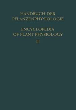Paperback Pflanze Und Wasser / Water Relations of Plants [German] Book