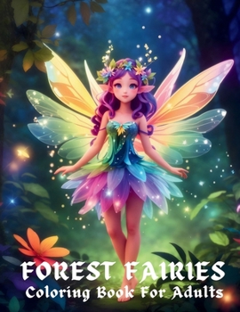 Forest Fairies Coloring Book For Adults |Relax with Magical Fairies and Flower Designs (Enchanted Chronicles: A Series of Fantasy Coloring Book)