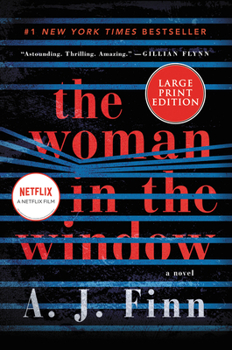 Paperback The Woman in the Window [Large Print] Book
