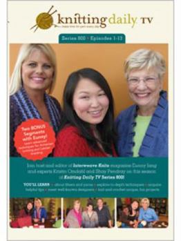 DVD Knitting Daily TV Series 800 Book