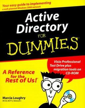 Paperback Active Directory for Dummies Book