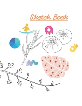 Sketch book: Blank Paper Drawing and Writing Notebook