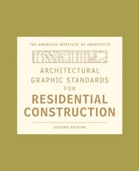 Hardcover Architectural Graphic Standards for Residential Construction Book