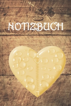 Notizbuch: A5 blnko Notizblock, Herz rustikal, ideal zum Verschenken (German Edition)
