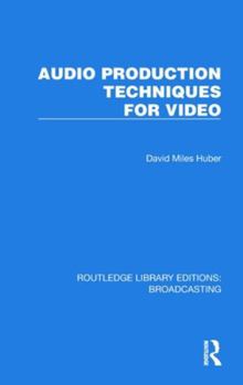 Hardcover Audio Production Techniques for Video Book