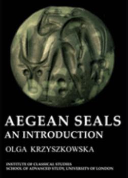 Hardcover Aegean Seals: An Introduction Book