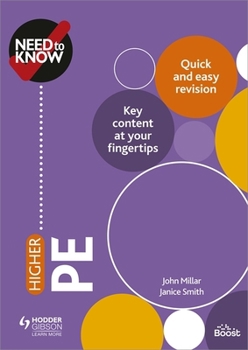 Paperback Need to Know: Higher PE Book