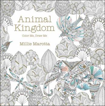 Paperback Animal Kingdom: Color Me, Draw Me Book